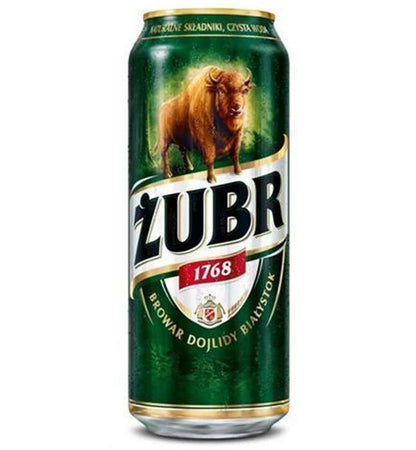 Zubr Imported Polish Lager 500ml Cans