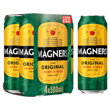 Magners Cider 6 x 4 x 500ml PM£5.85