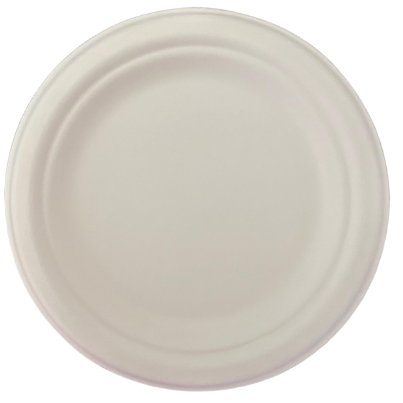 10” Bagasse Plates 8 Pack