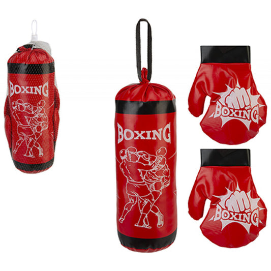 Kids Boxing Punch Bag and Gloves Set Small