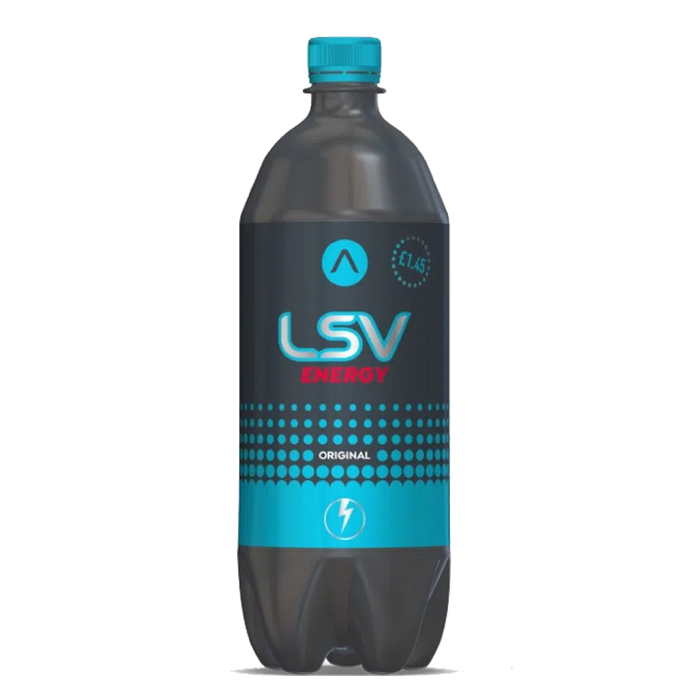 LSV Regular Energy Drink 12 x 1Ltr PM£1.45
