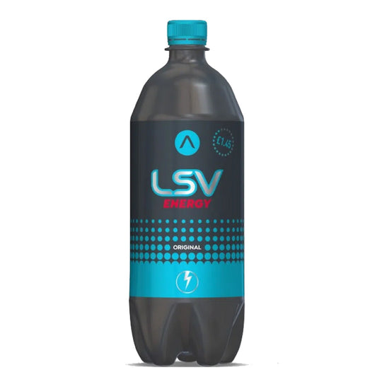 LSV Regular Energy Drink 12 x 1Ltr PM£1.45