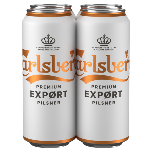 Carlsberg Export Lager Beer Cans 500ml