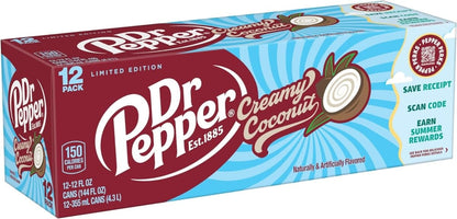 Dr Pepper Creamy Coconut 355ml