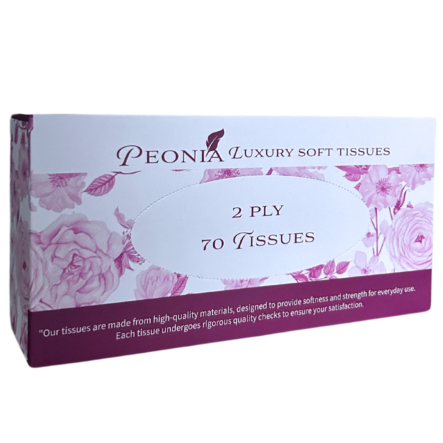 Flat Box Tissue 70 Sheets 2 Ply