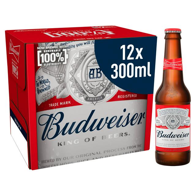 Budweiser 12×300ml Lager