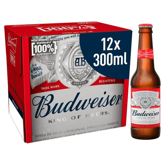 Budweiser 12×300ml Lager