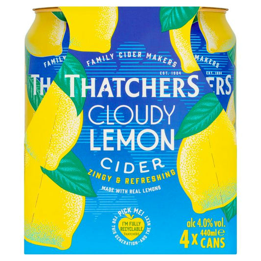 Thatchers Cloudy Lemon Cider 440ml