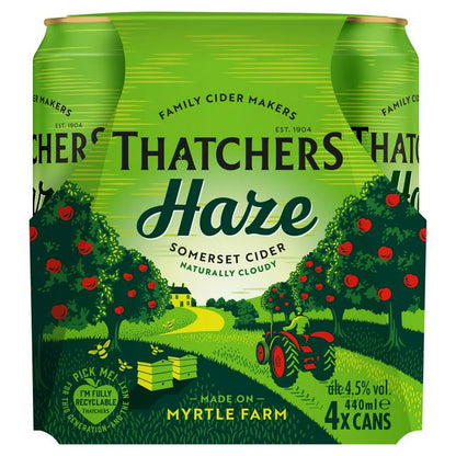 Thatchers Haze Cloudy Cider 440ml