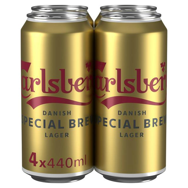 Carlsberg Special Brew Lager Beer Cans 440ml