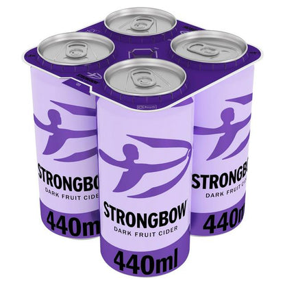 Strongbow Dark Fruit Cider Can 440ml