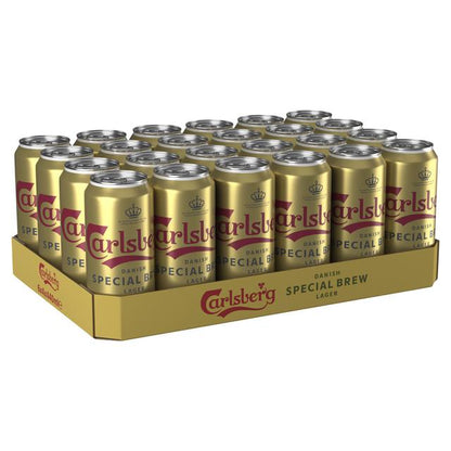 Carlsberg Special Brew Lager Beer Cans 440ml