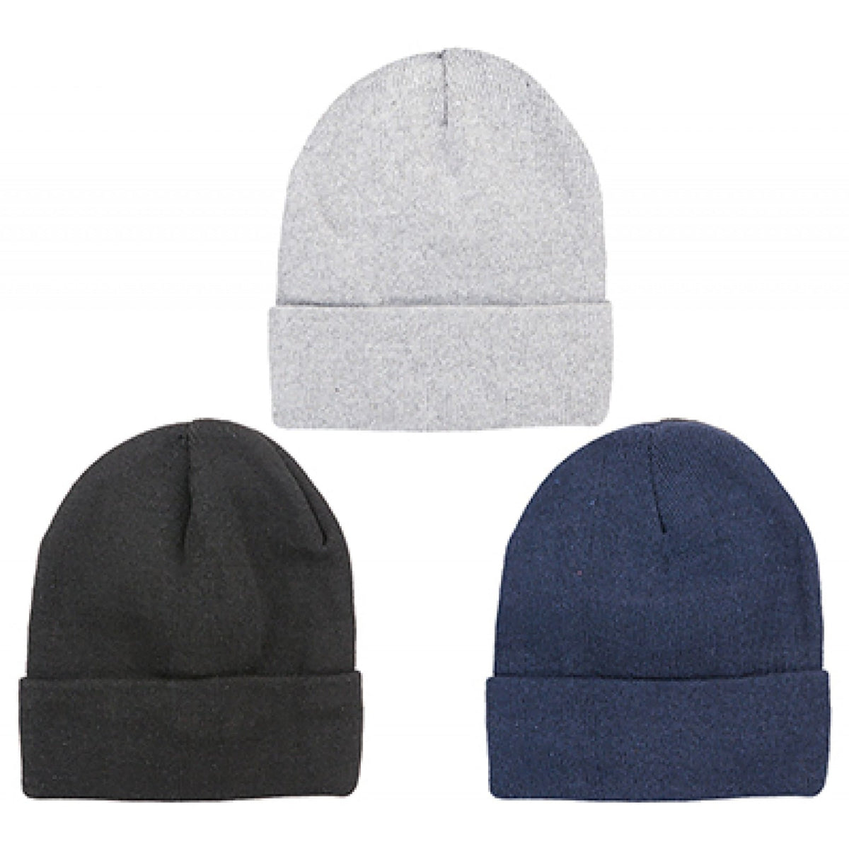 Thermal Fleece Lined Beanie Hat (Assorted)
