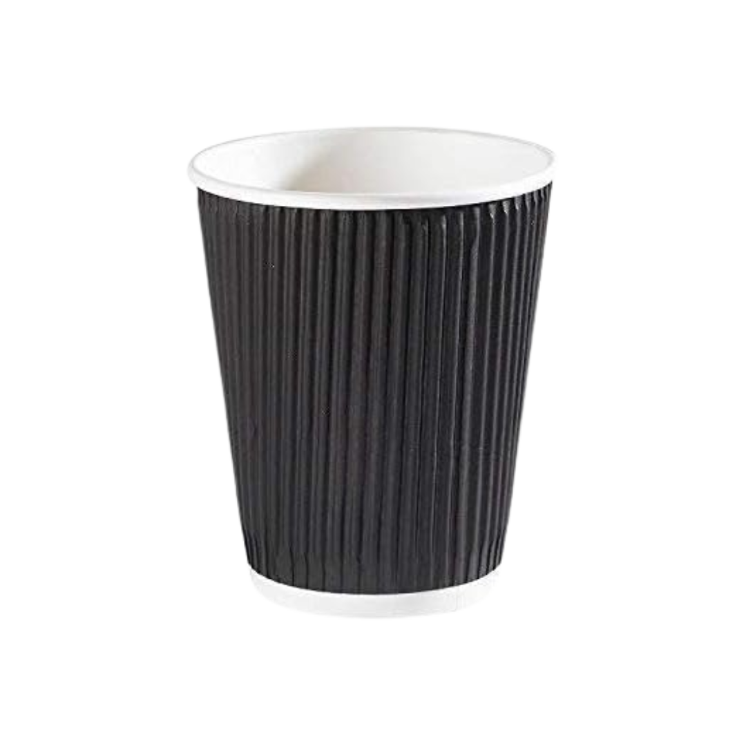 8oz Black Cups 25pk