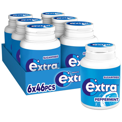 Extra Peppermint Gum Bottle 46pcs