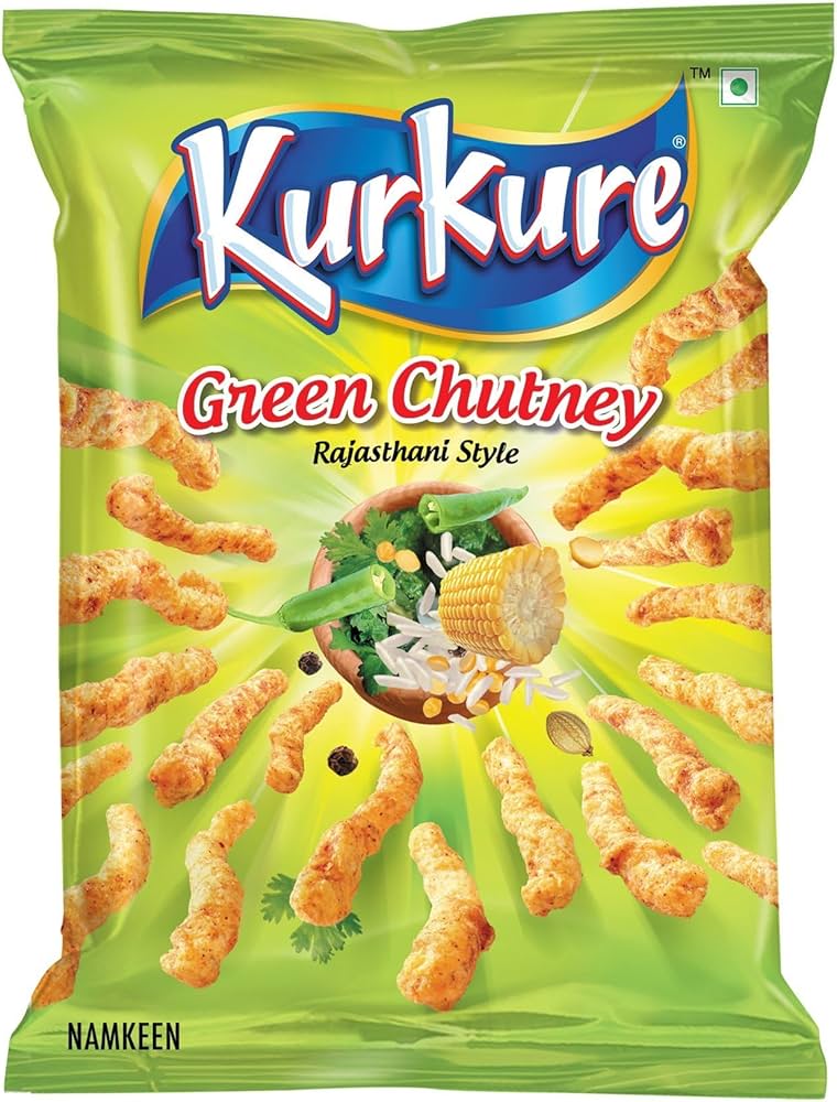 Kurkure Rajasthani Green Chutney 45 x 68g