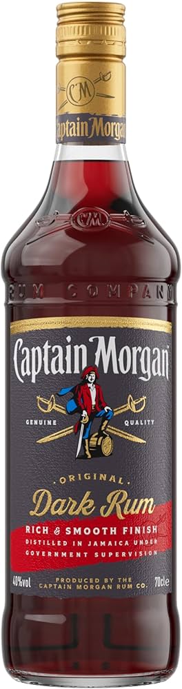 Captain Morgan Dark Rum 70cl PM£18.89