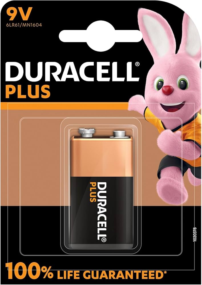Duracell Plus 9V 10 Pack