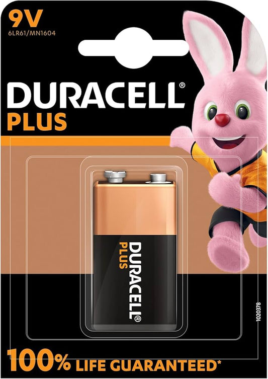 Duracell Plus 9V 10 Pack