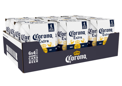 Corona Extra Premium Lager Beer Cans 440ml