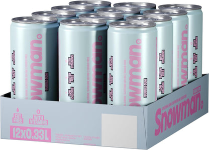 Snowman Bubble Gum 330ml