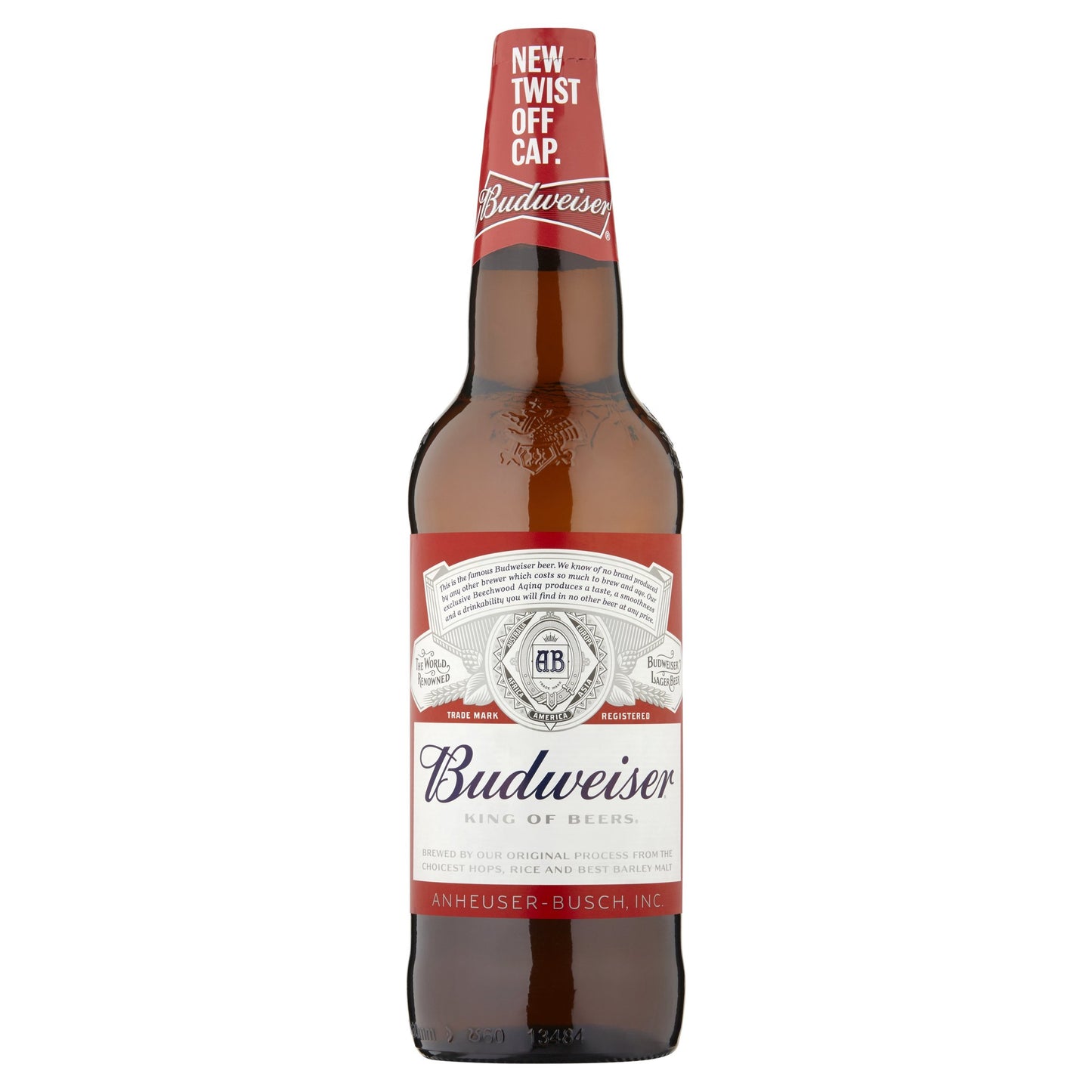 Budweiser Lager Beer Bottle 660ml