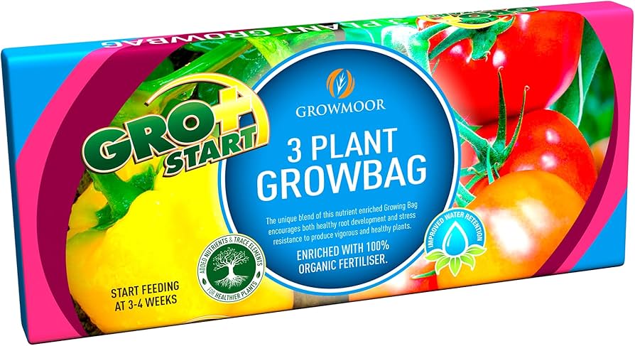 Growmoor 3 Plant Grow Bag 24 Litre