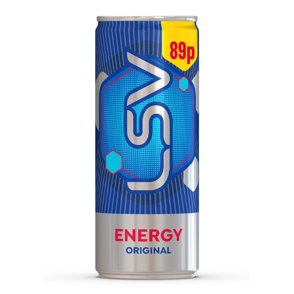 LSV Regular Energy Drink 12 x 500ml Cans PM89p