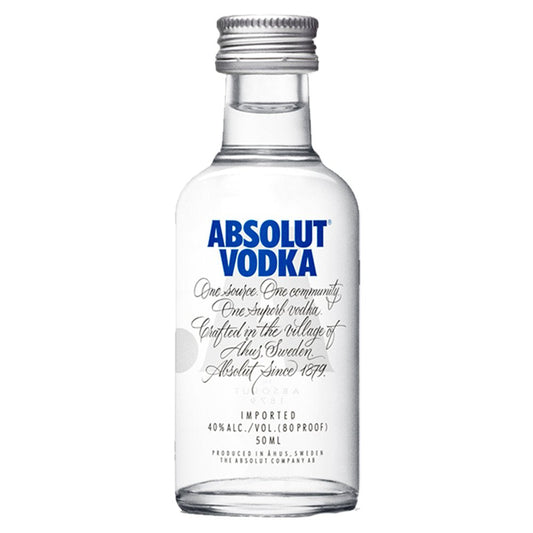 Absolut Vodka 5cl Miniature