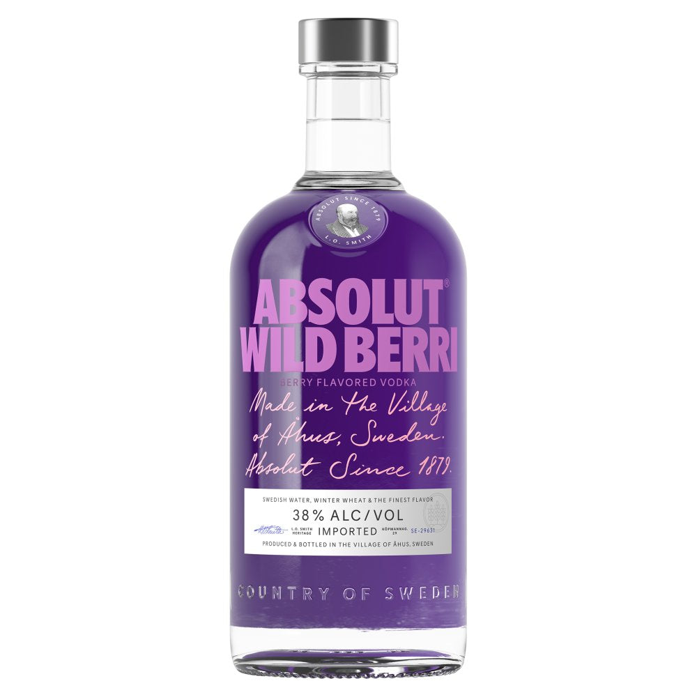Absolut Wild Berry Flavoured Vodka 70cl