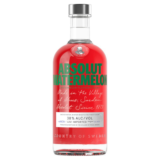 Absolut Watermelon Flavoured Vodka 70cl