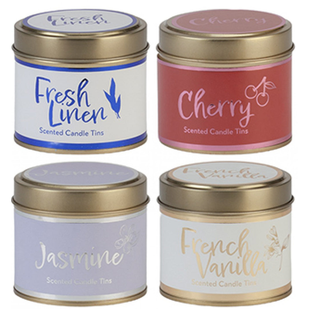Scented Tin Candle (Assorted Fragrances)