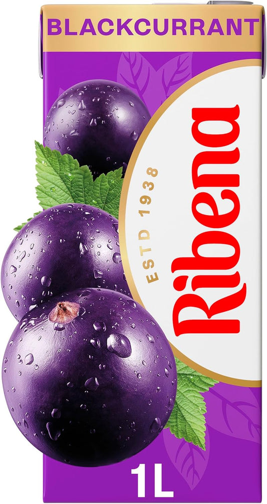 Ribena Blackcurrant Juice Drink Carton 1L
