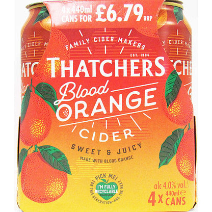 Thatchers Blood Orange Cider 440ml