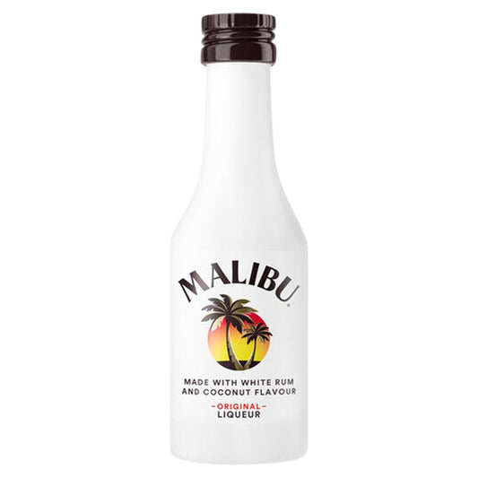 Malibu Original White Rum 5cl Miniature