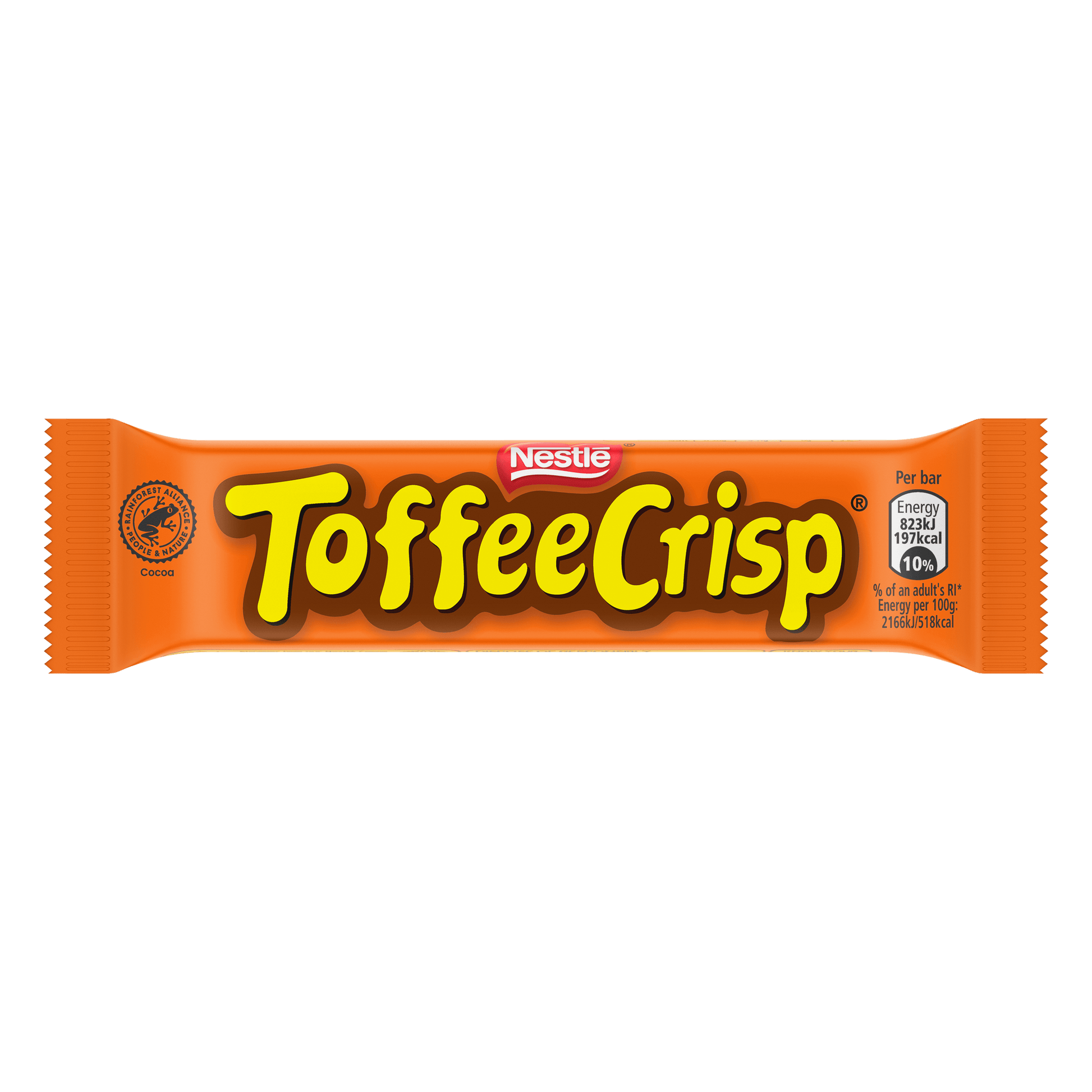 Toffee Crisp Milk Chocolate Bar 38g – Crispy Toffee Chocolate Snack