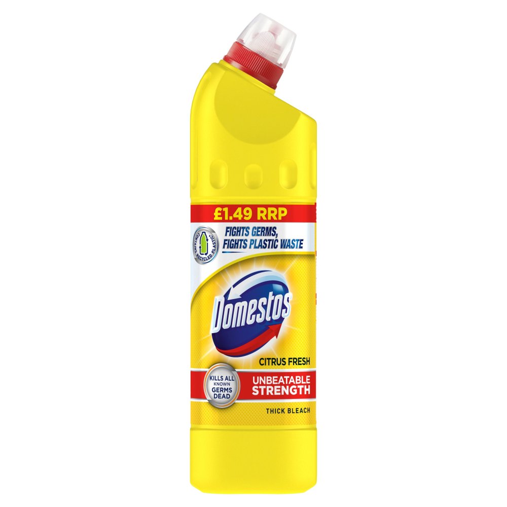 Domestos Citrus Thick Bleach 750ml PM£1.35