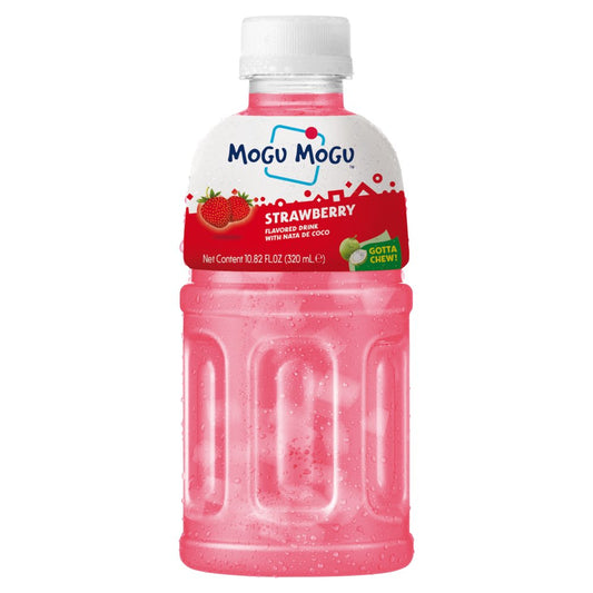 Mogu Mogu Nata De Coco Drink Strawberry 320ml