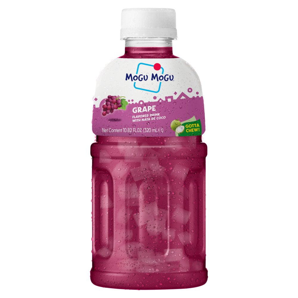 Mogu Mogu Nata De Coco Drink Grape 320ml