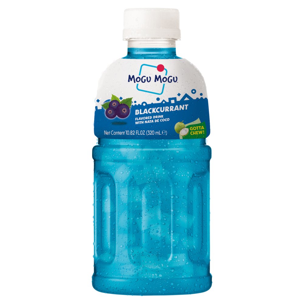 Mogu Mogu Nata De Coco Drink Blackcurrant 320ml