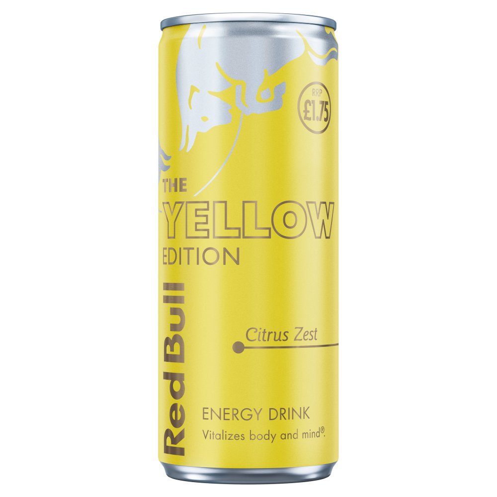 Red Bull Yellow Edition Citrus Zest 250ml