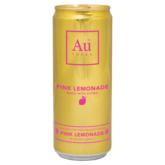 AU Vodka Pink Lemonade Pre-Mixed Drink 330ml – Ready to Drink Can