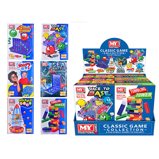 M Y 6 Assorted Games In Display
