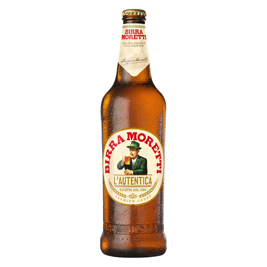 Birra Moretti Lager Beer Bottle 660ml