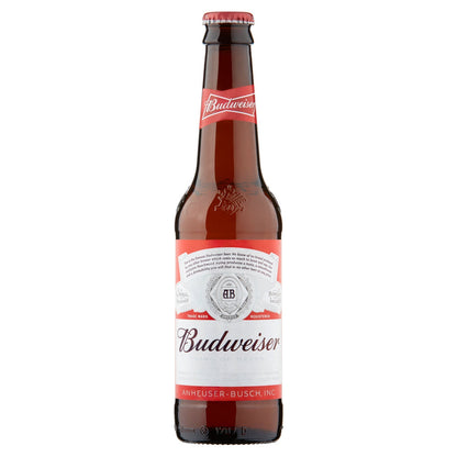 Budweiser Lager Beer Bottles 300ml