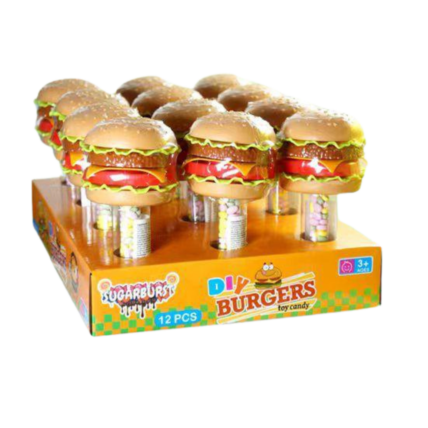 Sugarburst DIY Burgers Toy Candy
