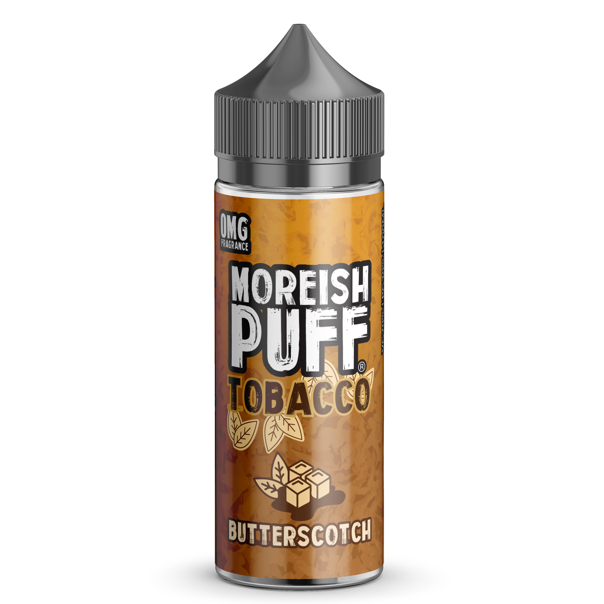 Moreish Puff Tobacco Butterscotch 0mg 100ml Shortfill E-Liquid-100ml