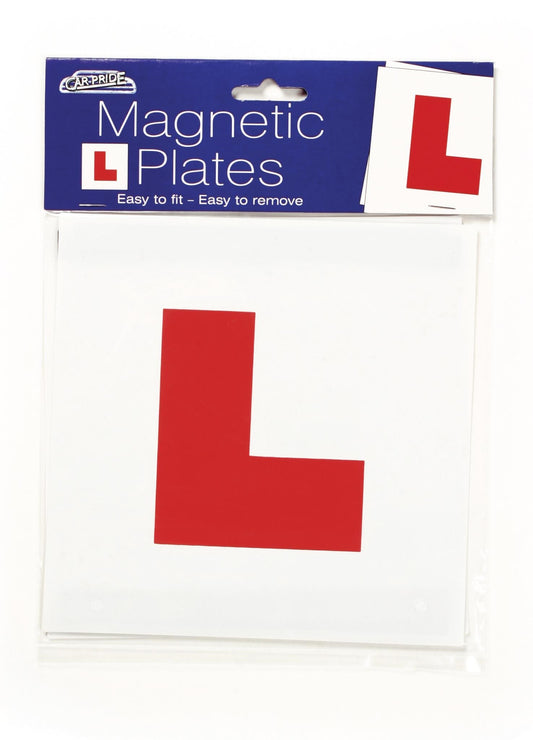 Car Pride Magnetic L Plates 2 Pack