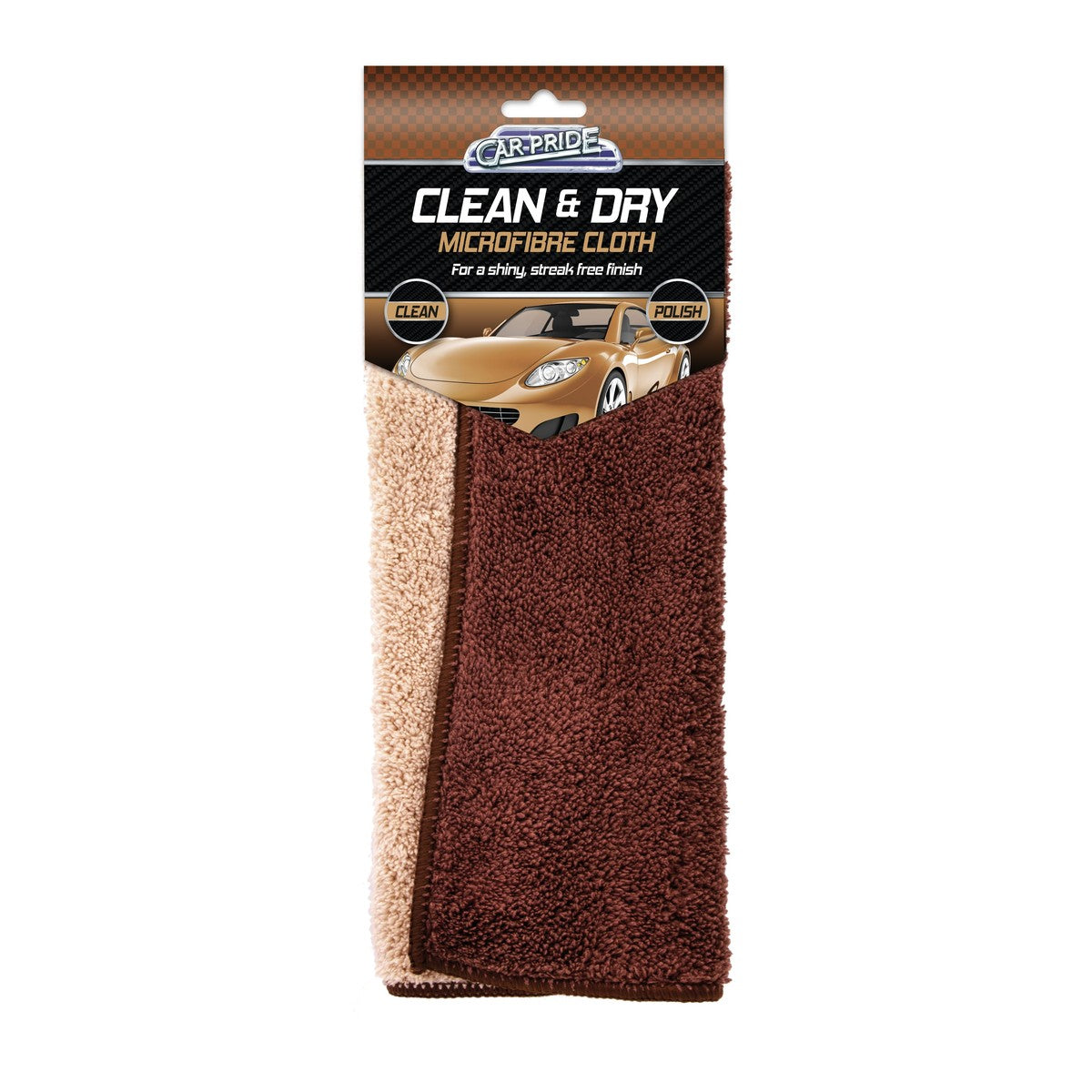 Car Pride Clean & Dry Microfibre Cloth