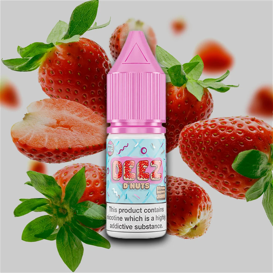 DEEZ D'Nuts Strawberry Jam 10ml Nic Salt